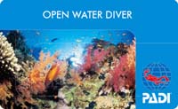 Open Water Card